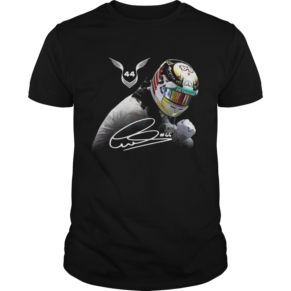 Lewis Hamilton 44 F1 world drivers champion shirt