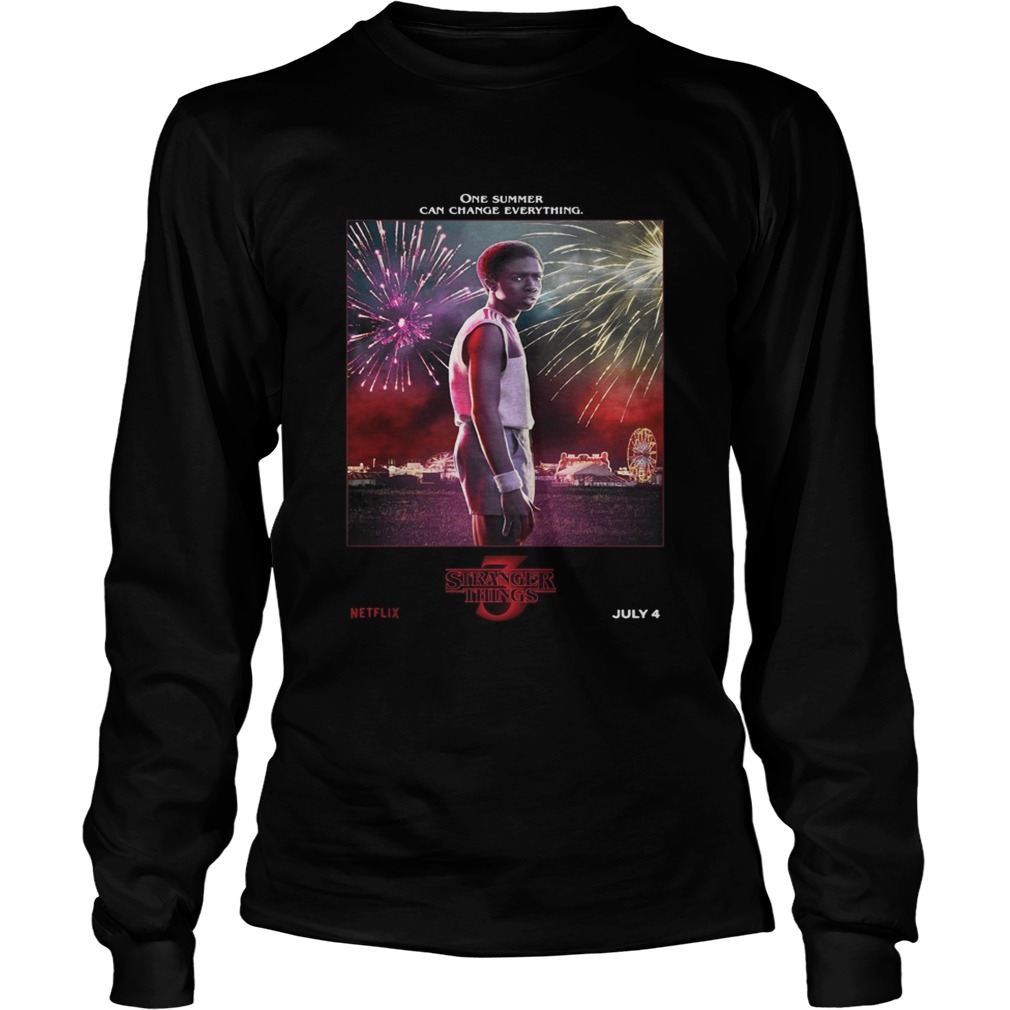 Lucas Sinclair One Summer Can Change Everything Stranger Things LongSleeve