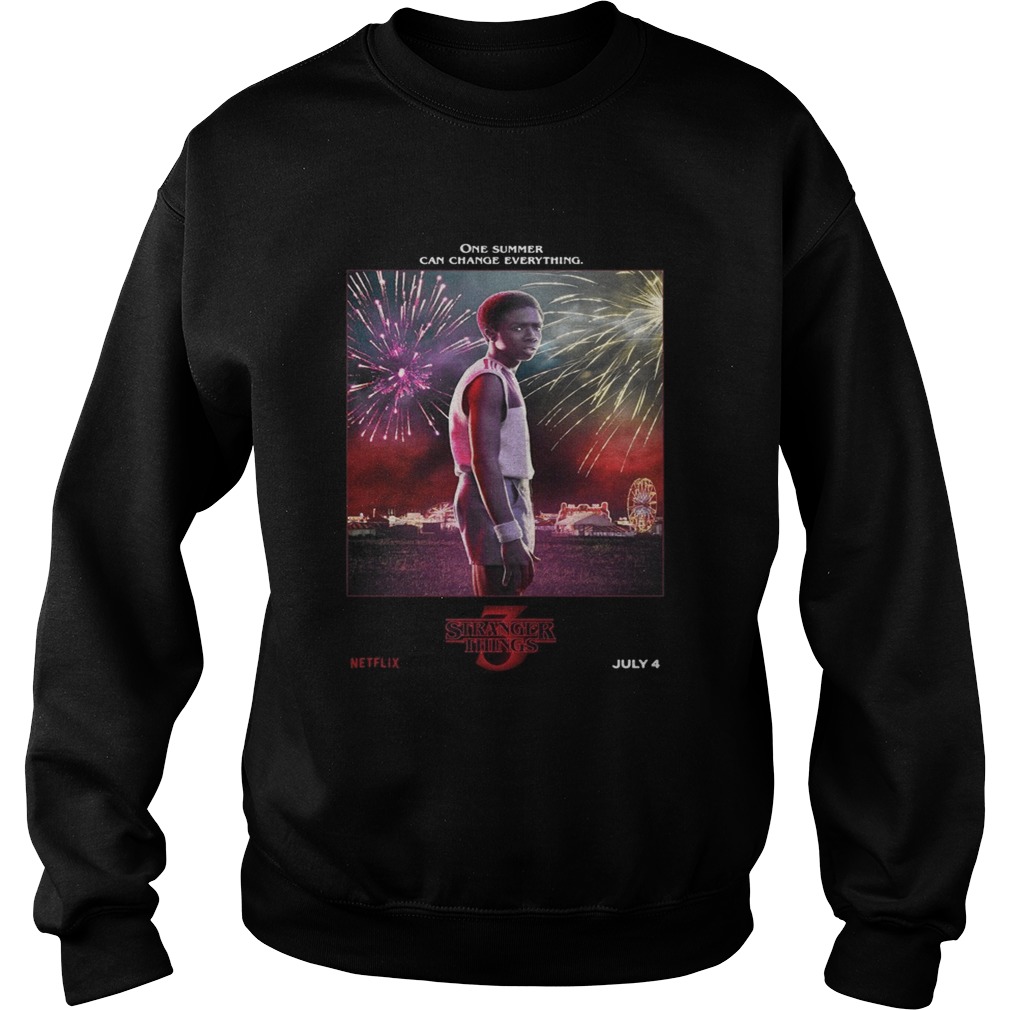 Lucas Sinclair One Summer Can Change Everything Stranger Things Sweatshirt