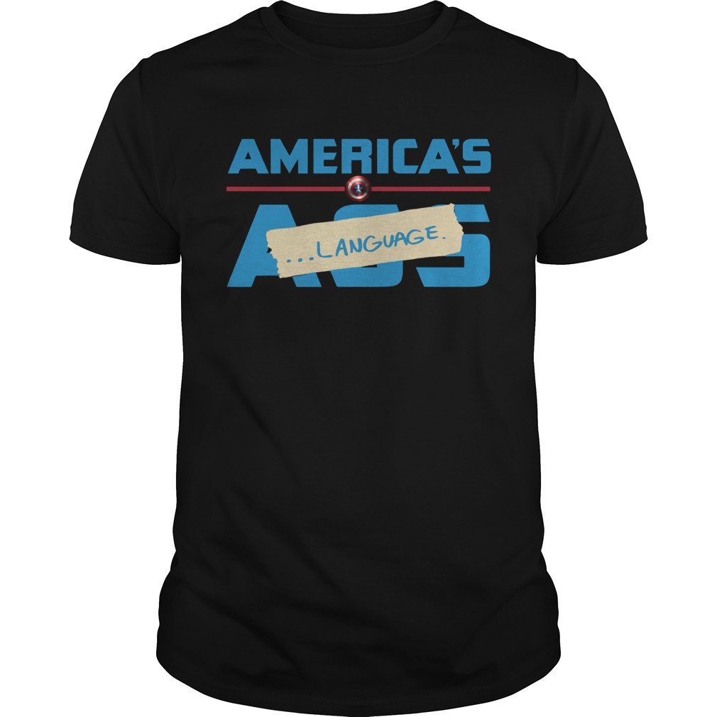 Marvel Americas Ass Language shirt