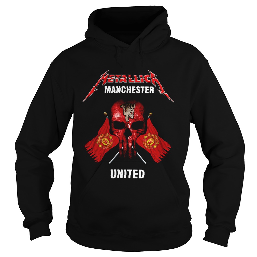 Metallic Manchester United Hoodie