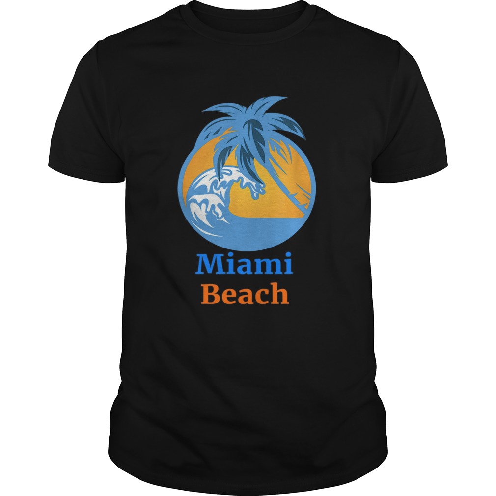 Miami Summer Beach Holiday 2019 shirt