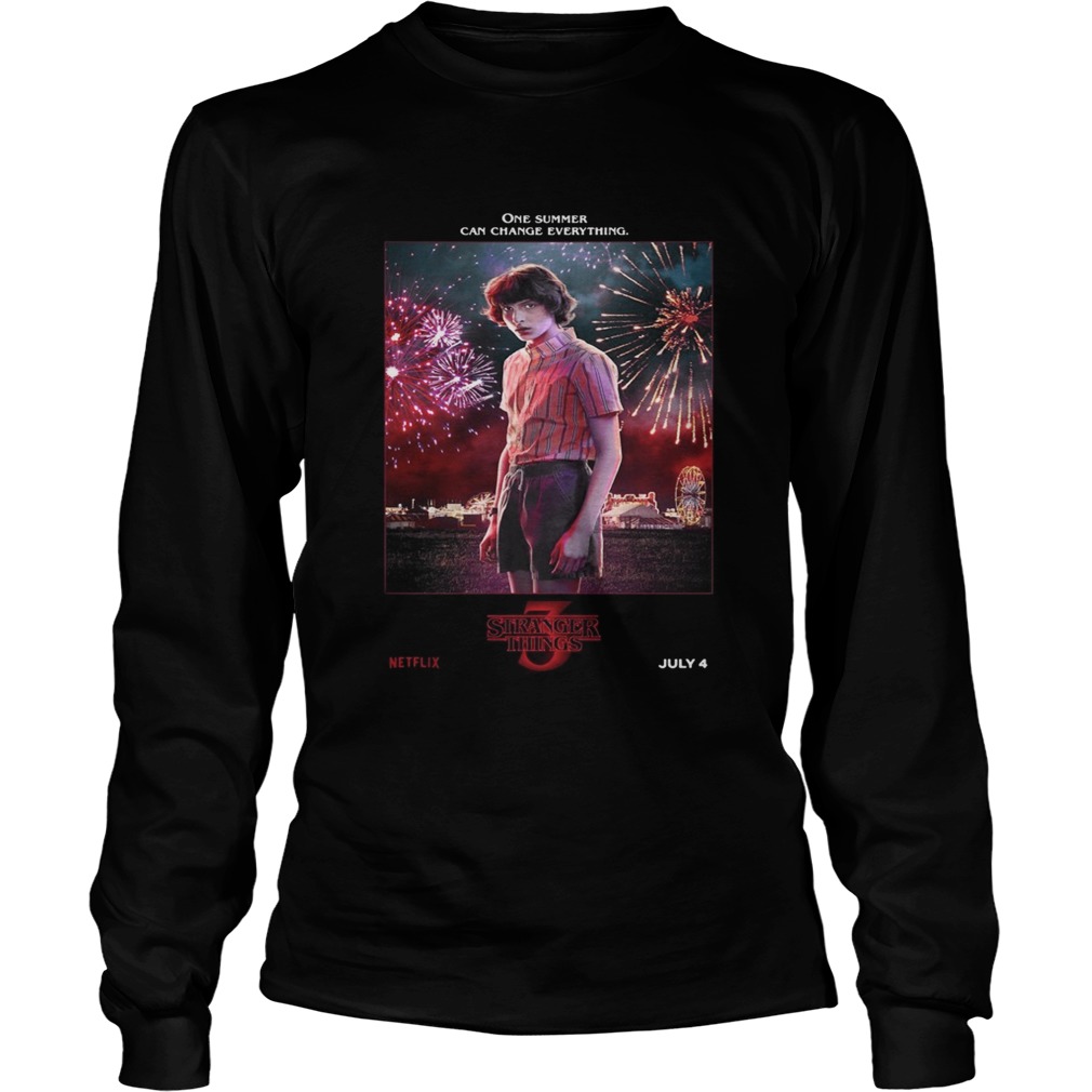 Mike One Summer Can Change Everything Stranger Things LongSleeve
