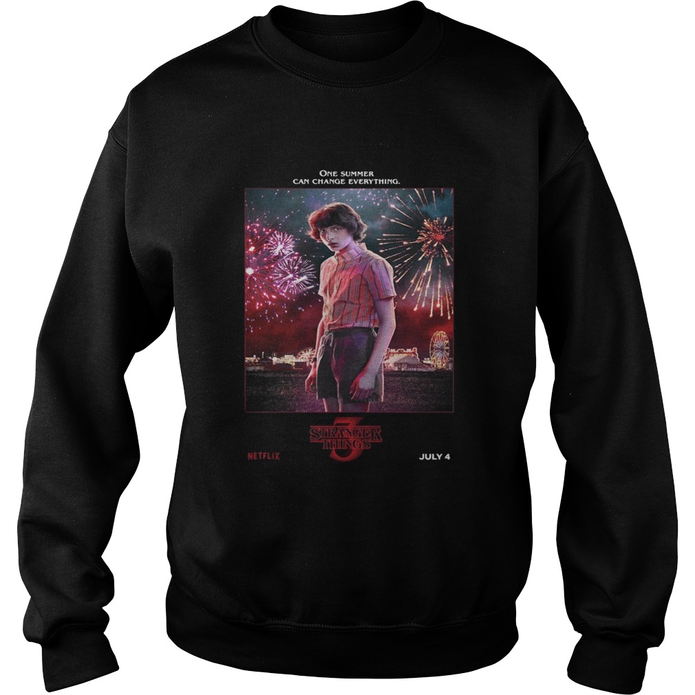 Mike One Summer Can Change Everything Stranger Things Sweatshirt
