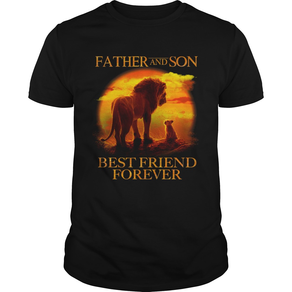 Mufasa and Simba Father and son best friend forever Unisex