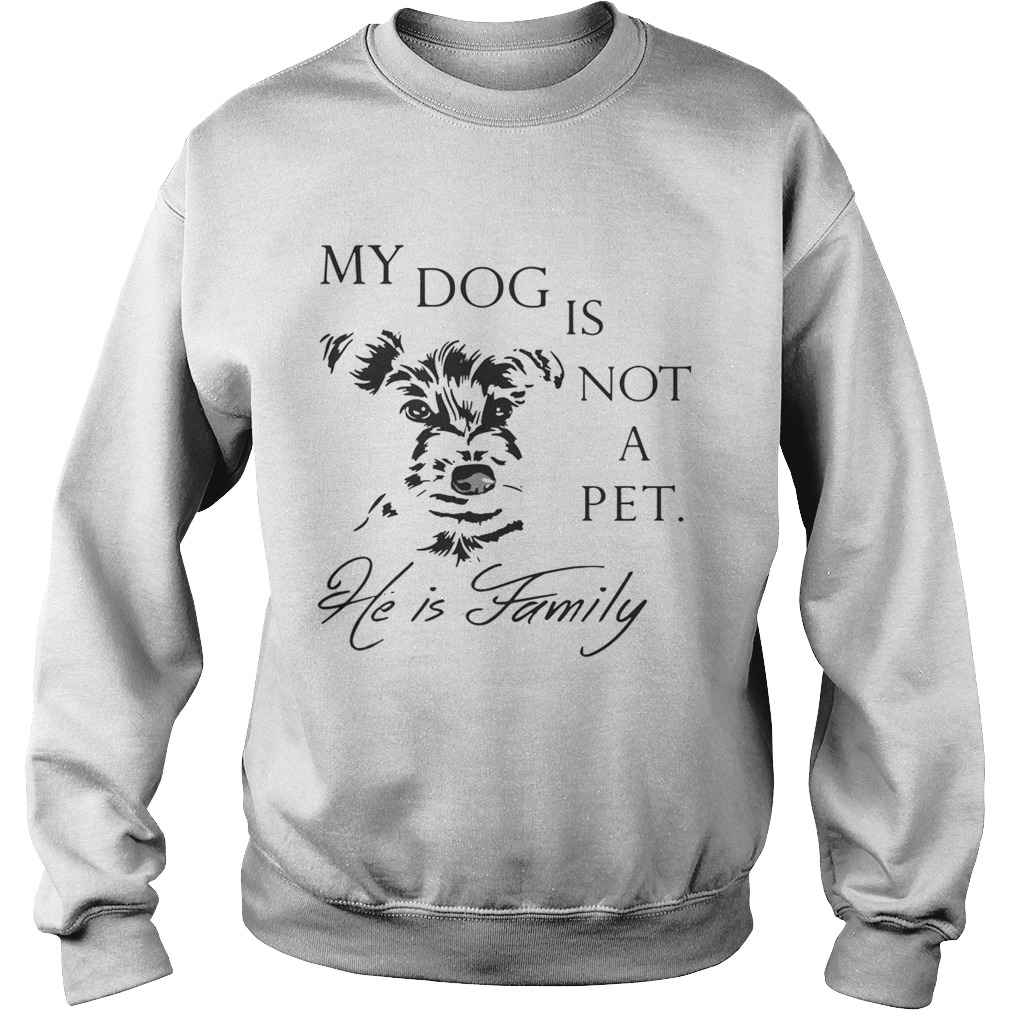 My Dog Is Not Pet He Is Family Shirt Sweatshirt