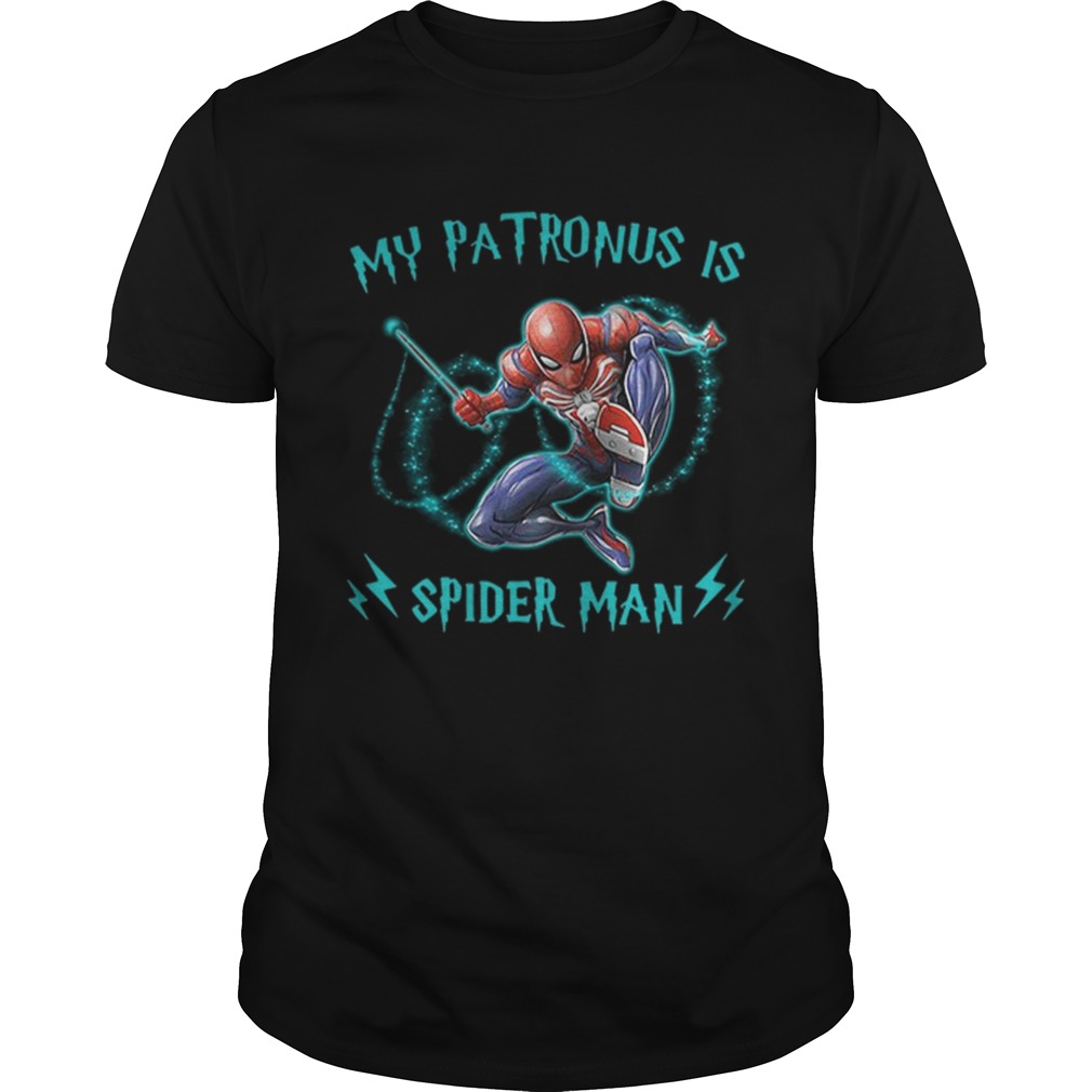 My patronus is Spider Man Harry Potter shirt