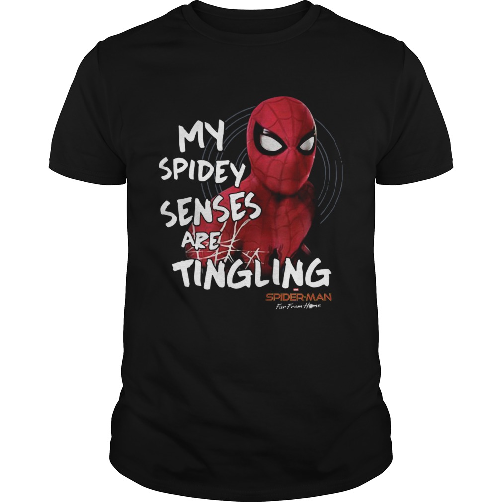 My spidey senses are tingling spiderman shirt