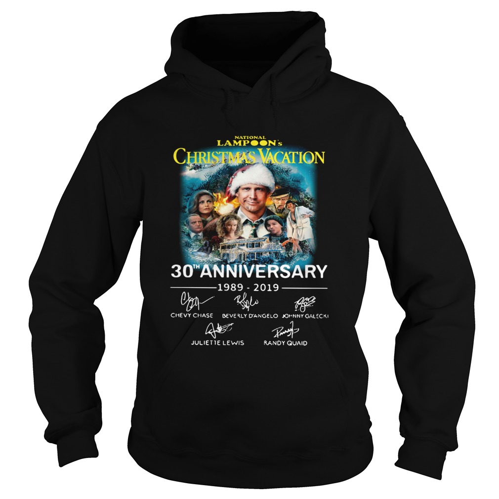 National Lampoons Christmas Vacation 30th Anniversary 19892019 Hoodie