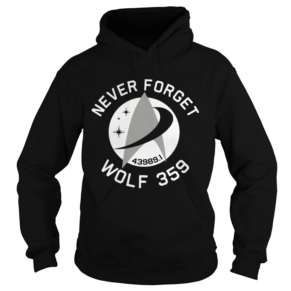 Never Forget Wolf 359 Hoodie