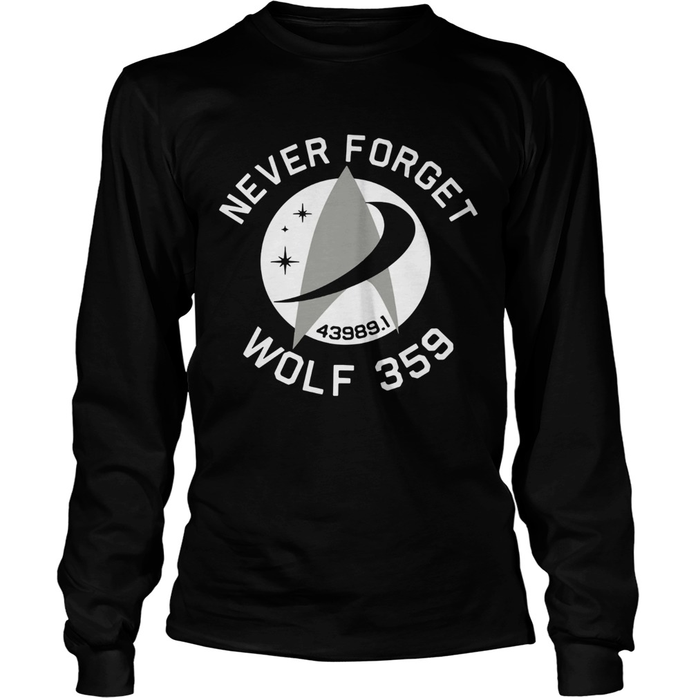 Never Forget Wolf 359 LongSleeve