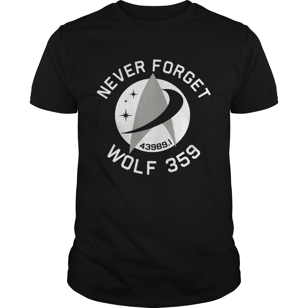 Never Forget Wolf 359 shirt