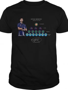 Novak Djokovic Greatest Of All Time Champions shirt