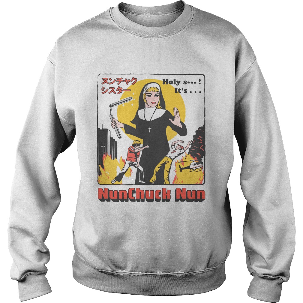 Nunchuck Nun Tarantino Sweatshirt