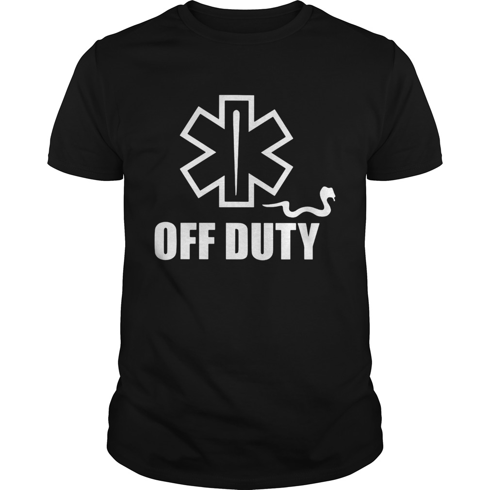 Off Duty Star of Life shirt