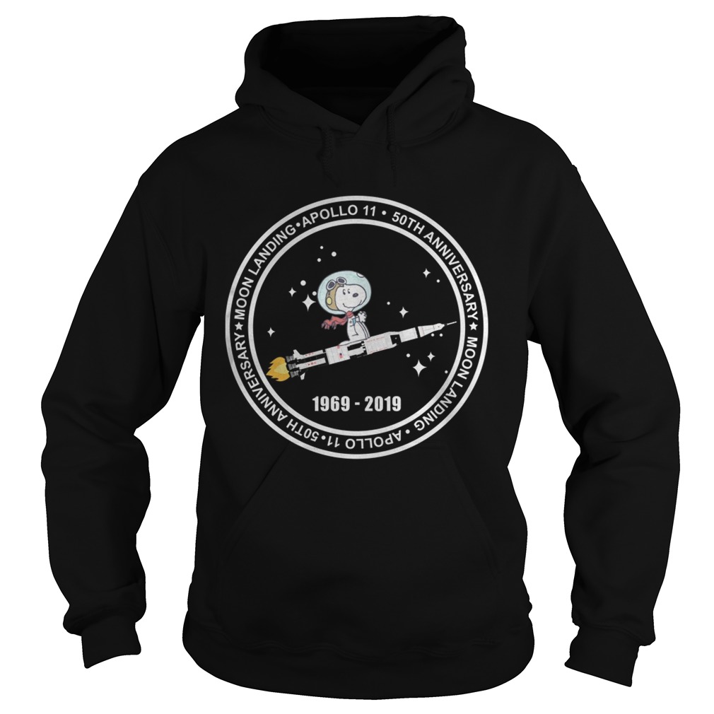 Official Snoopy moon landing apollo 11 50th anniversary Hoodie