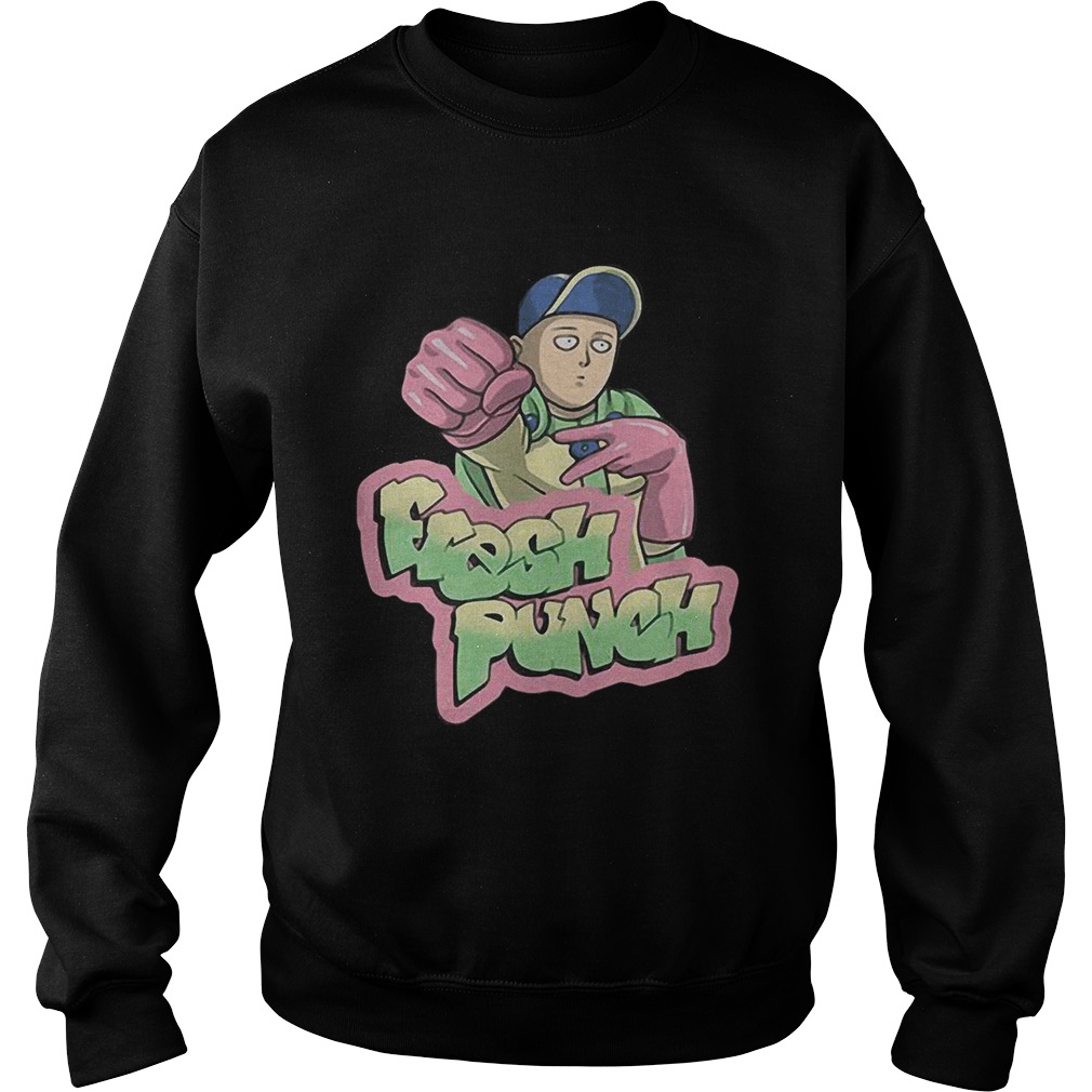 One Punch Man Saitama fresh punch Sweatshirt