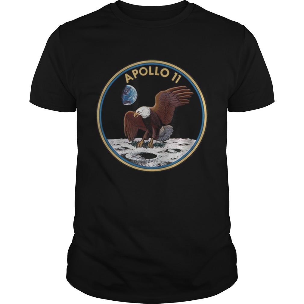 Original Apollo 11Apollos 50th AnniversaryLarge Logo shirt