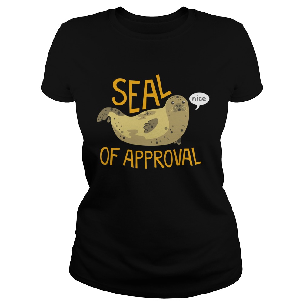 Otter seal of approval nice shirt - Trend Tee Shirts Store