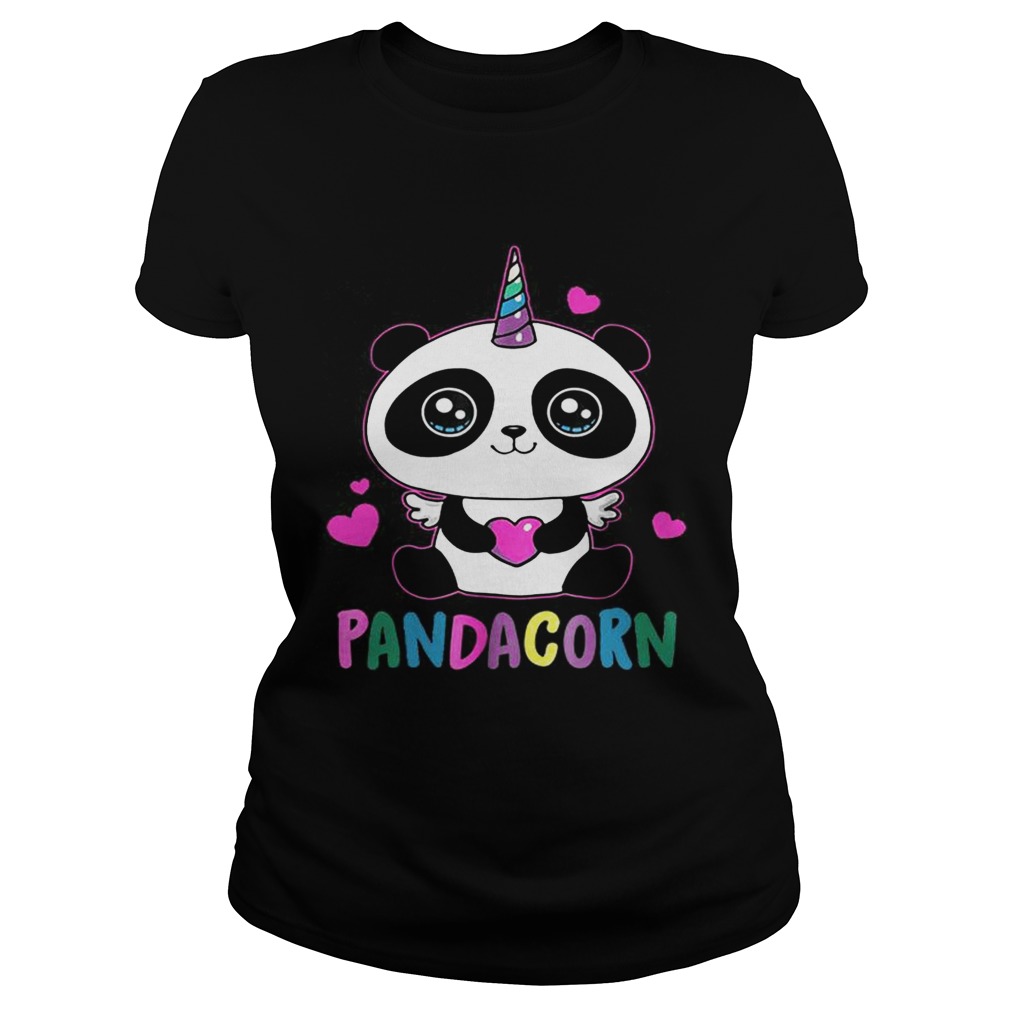 Panda Unicorn Funny Pandacorn For Men Women Classic Ladies