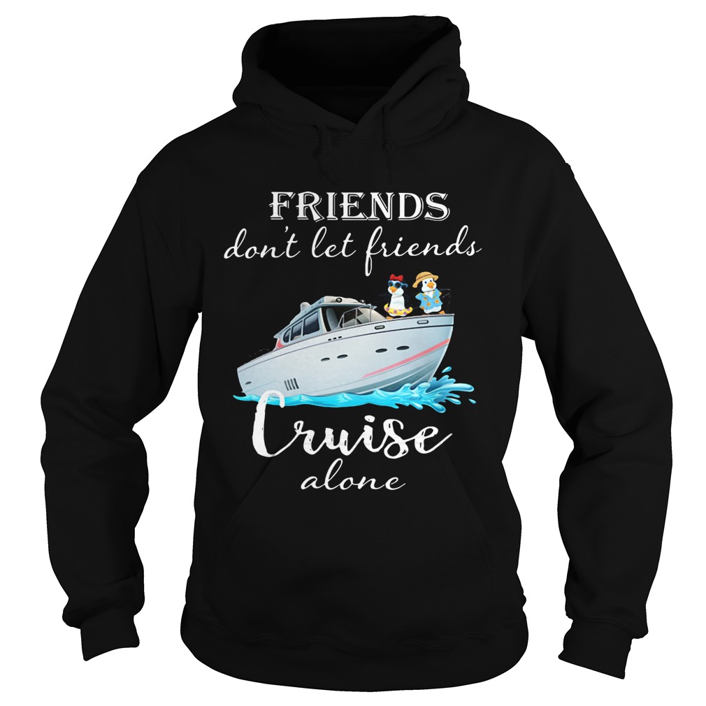 Penguin friends dont let friends cruise alone Hoodie