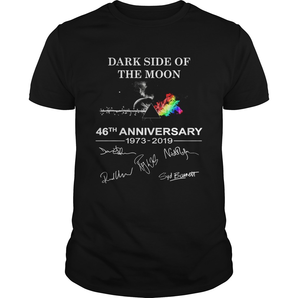 Pink Floyd dark side of the moon 46th Anniversary 19732019 shirt