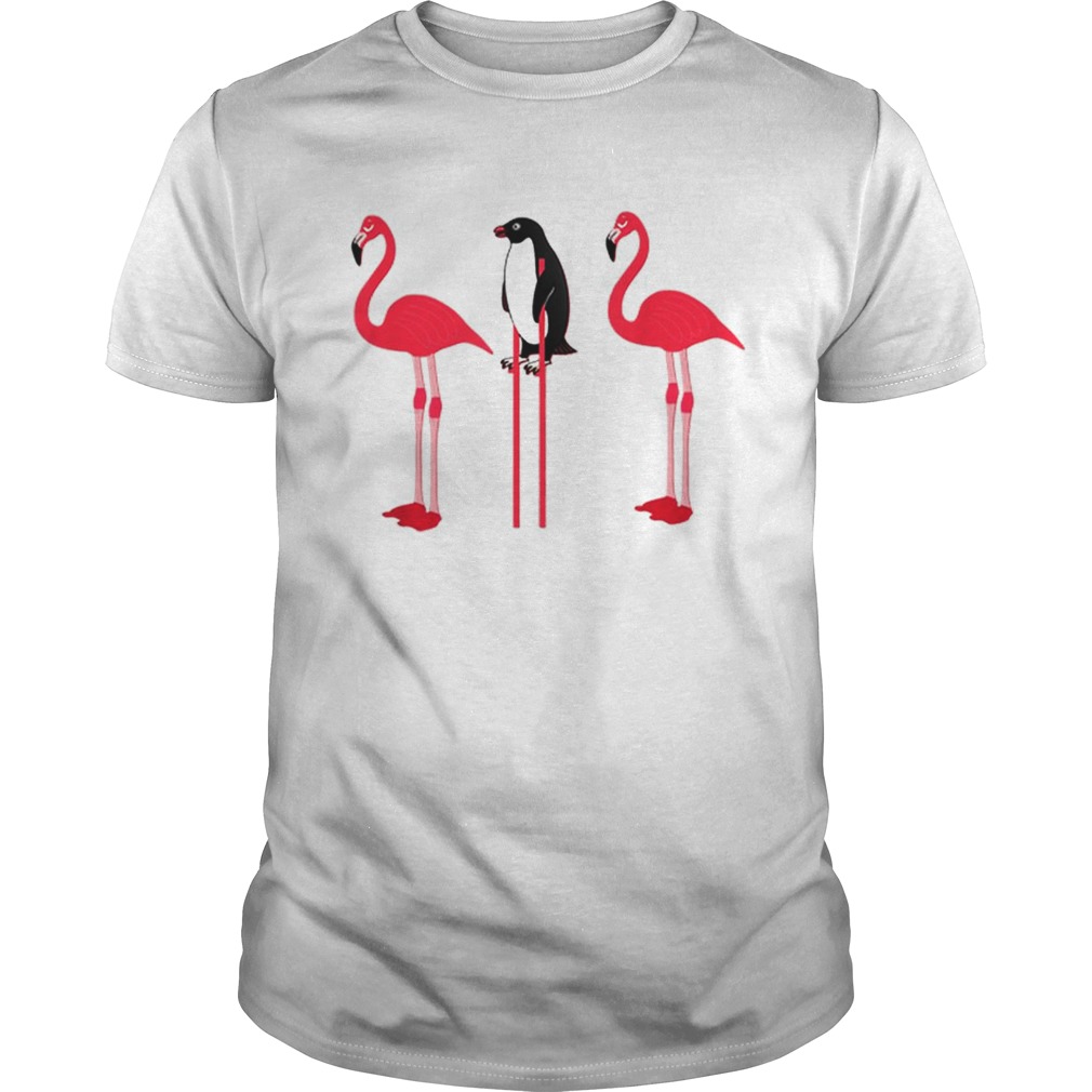 Pretty Pink Flamingo Lover Penguin Disguise Unisex
