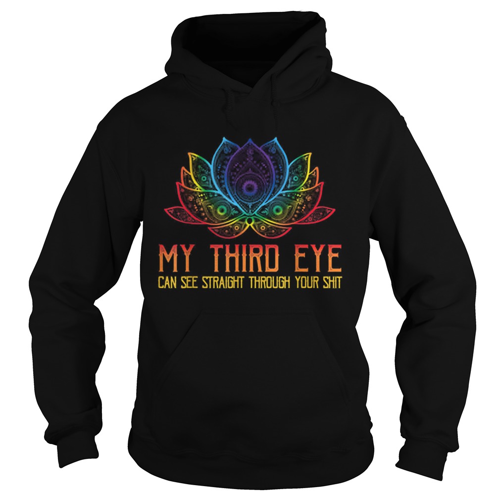 Pretty Spiritual Tee Third Eye Sees Through Your Shit Hoodie