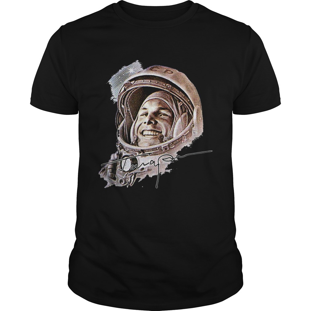 Pretty USSR Astronaut Yuri Gagarin The First Human To Journey Into Outer Space shirt