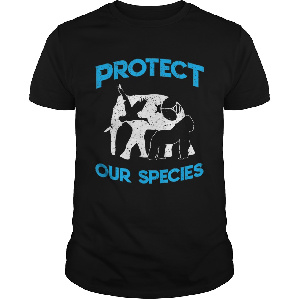 Protect Our Species Earth Day 2019 shirt