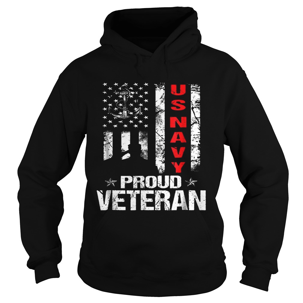 Proud Veteran Us Navy Patriotic Hoodie