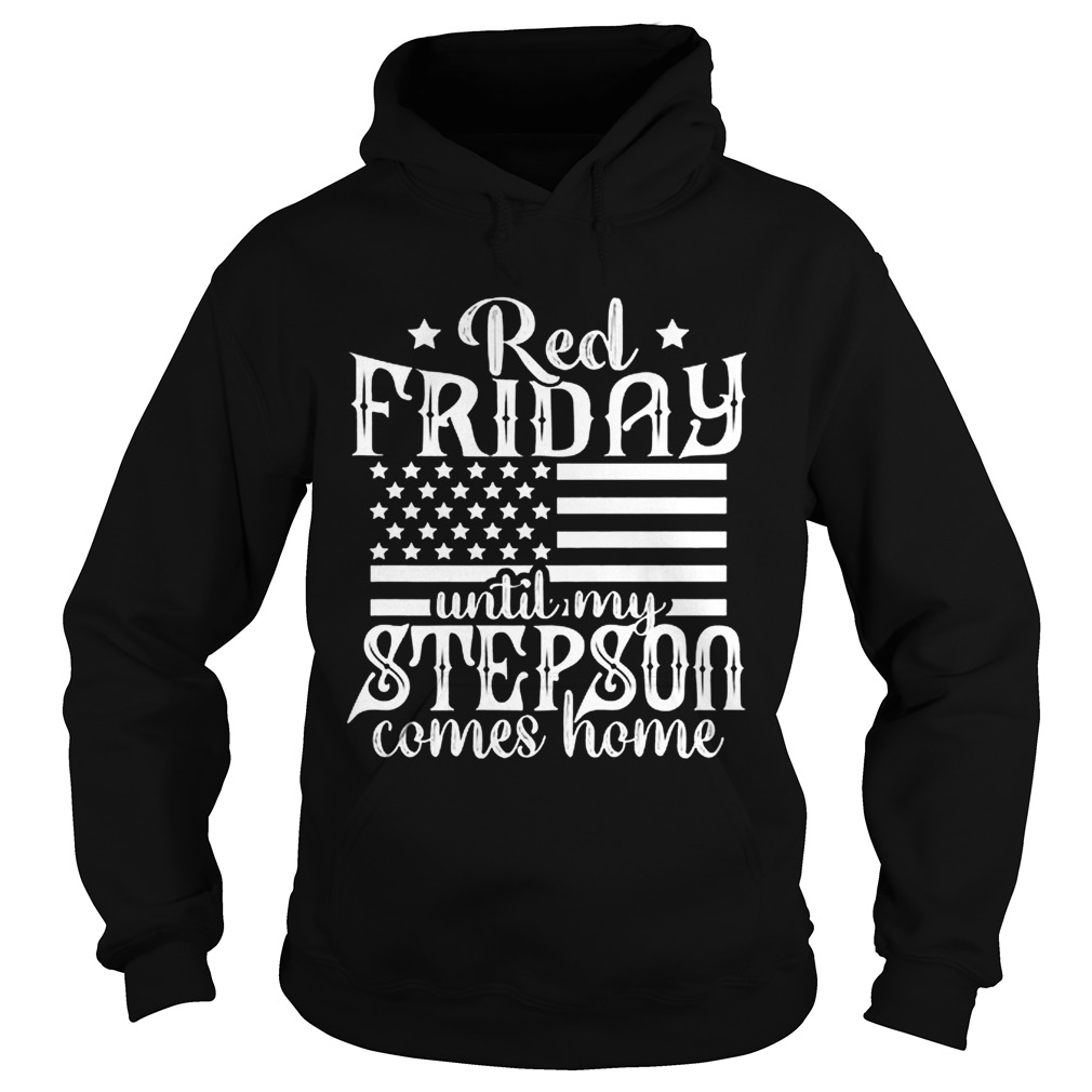 Red Friday Support Military Family Son Hoodie