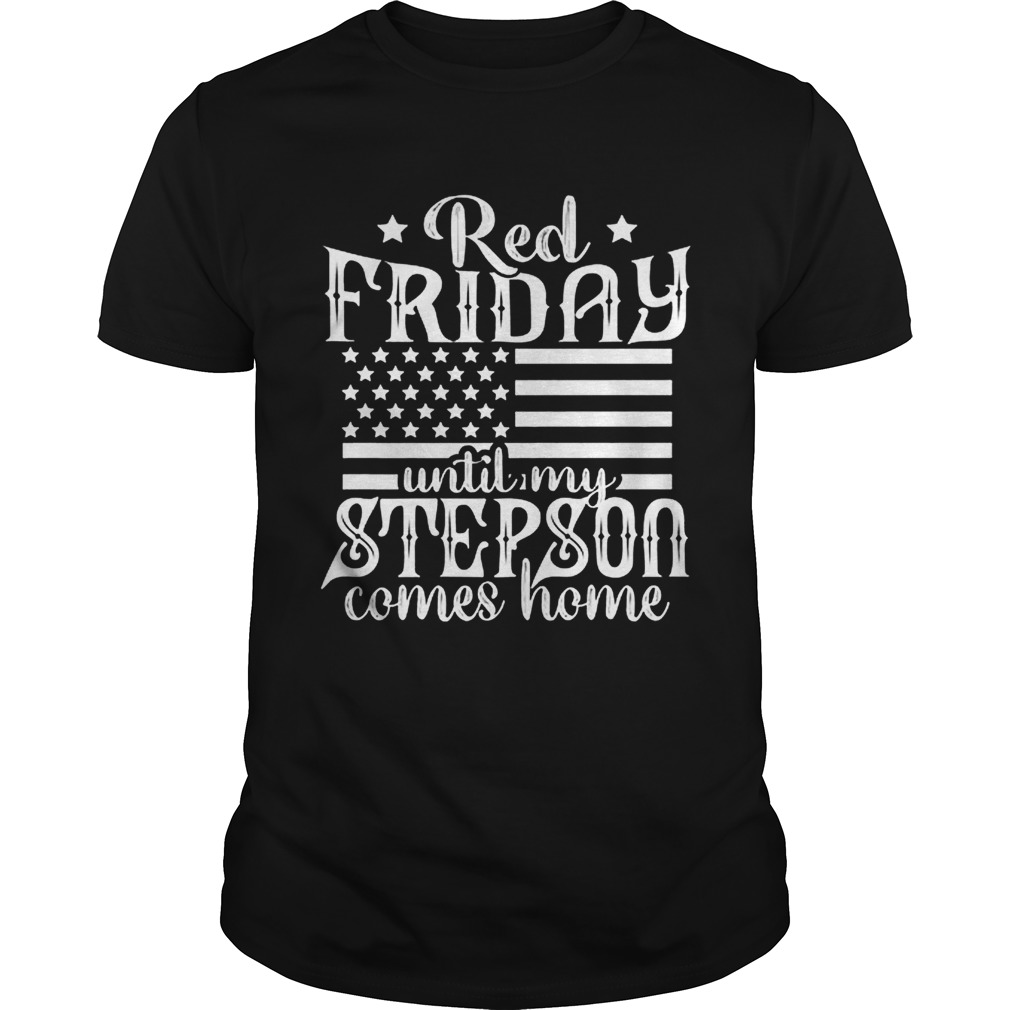 Red Friday Support Military Family Son shirt
