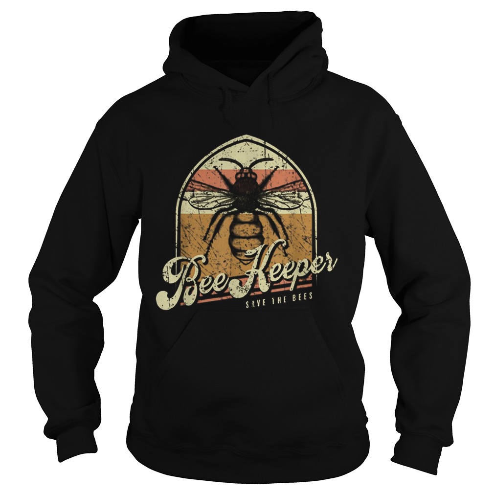 Retro Vintage Beekeeper Beekeeping Hoodie