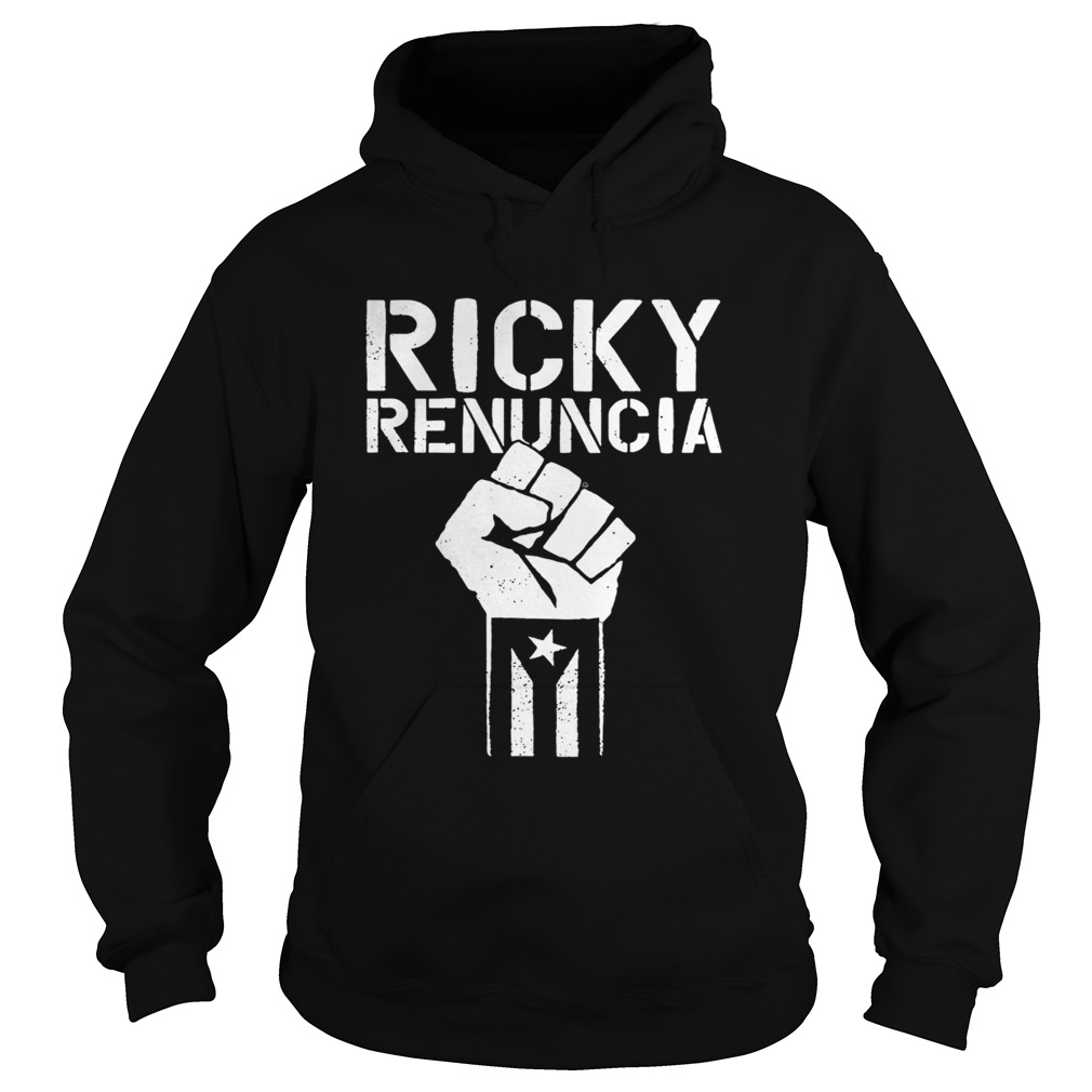 Ricky Renuncia hand Hoodie