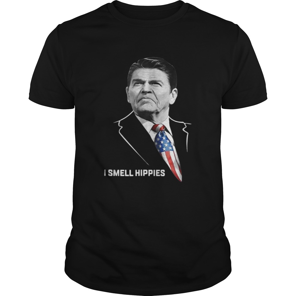 Ronald Reagan I smell Hippies shirt