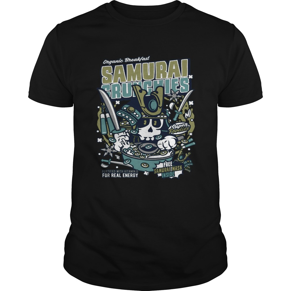 Samurai Crunch Food Energy shirt