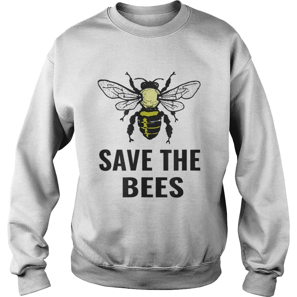 Save The Bees Vintage Sunset Bees Sweatshirt