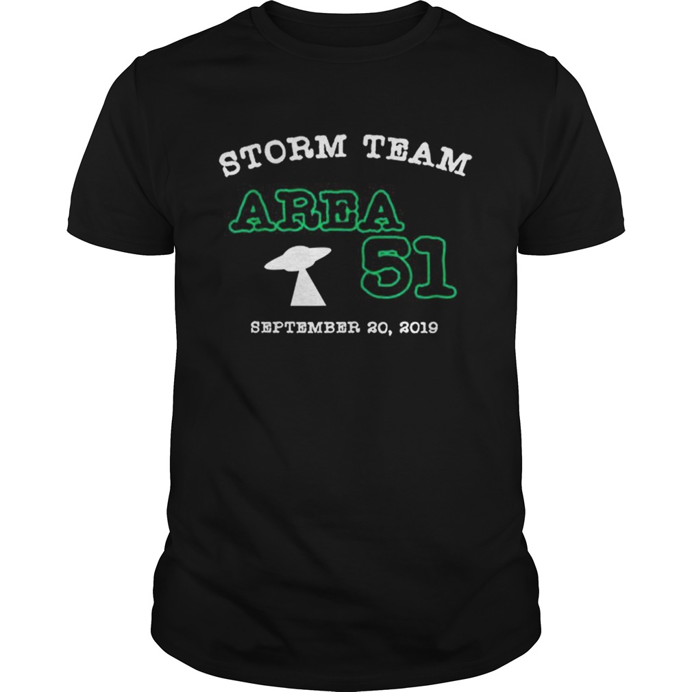 Sept 20 Storm Area 51 Storm Team shirt