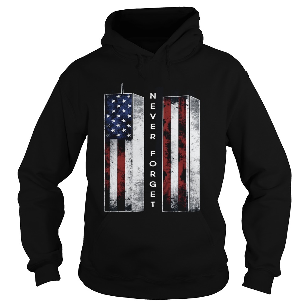 September 11 we will never forget 4th of July Hoodie