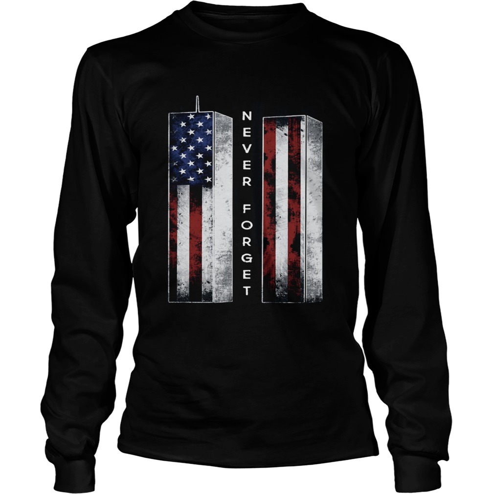 September 11 we will never forget 4th of July LongSleeve