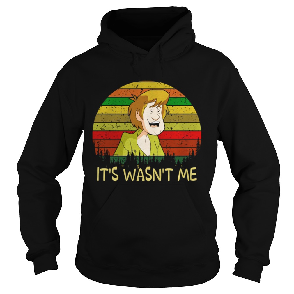Shaggy Rogers ScoobyDoo its wasnt me Hoodie