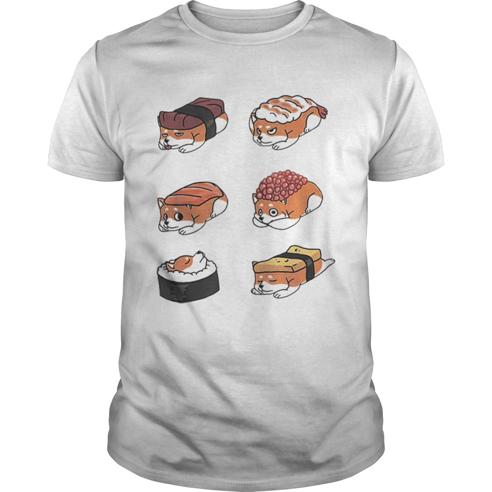 Shiba Inu Japanese Sushi 50 Shades Of Dog shirt - Trend Tee Shirts Store