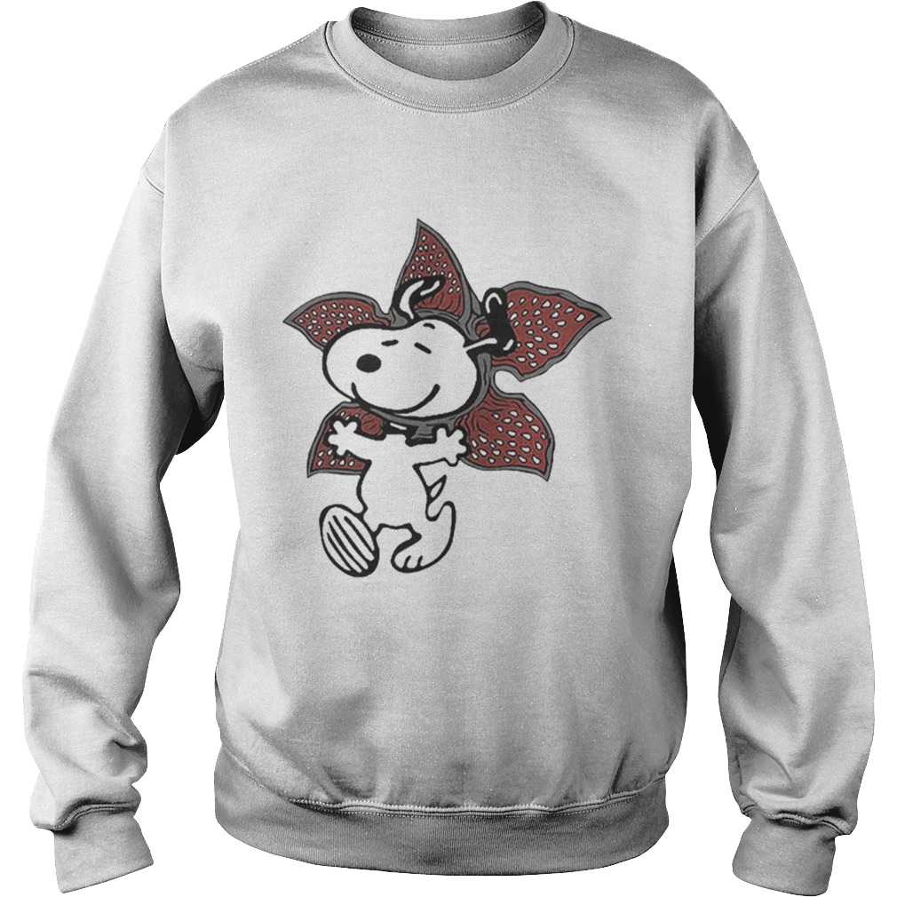 Snoopy Demogorgon Stranger Things Sweatshirt