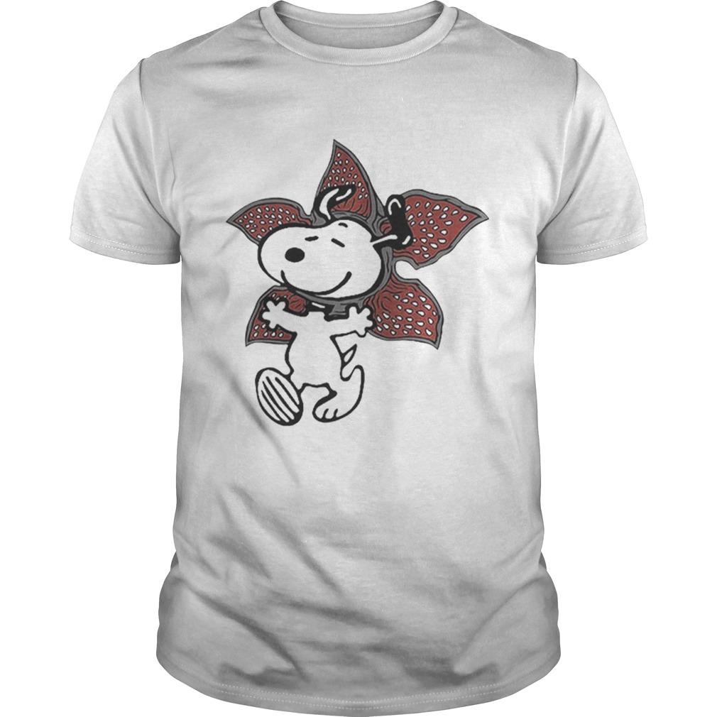 Snoopy Demogorgon Stranger Things shirt
