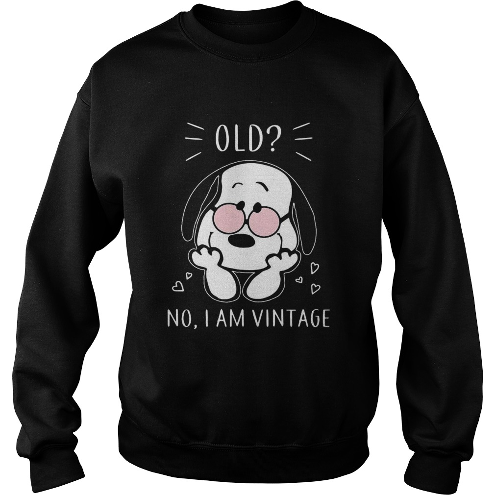 Snoopy old no I am vintage Sweatshirt