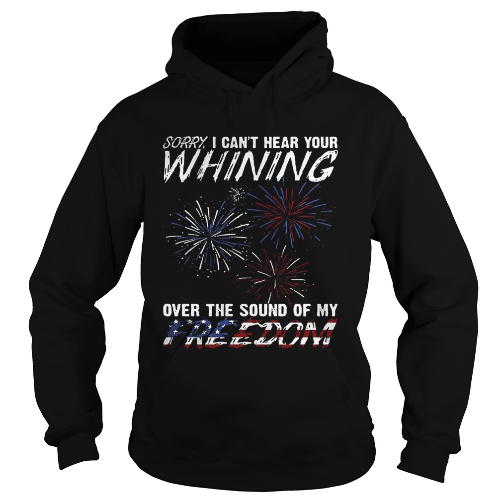 Sorry I cant hear your whining over the sound of my freedom Hoodie
