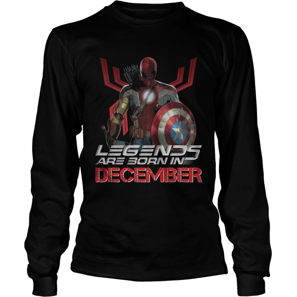 Spiderman Legends are born in December LongSleeve