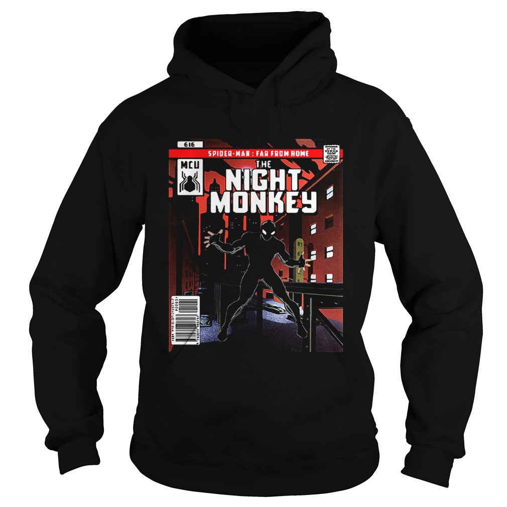 Spiderman far from home the night monkey comics Hoodie