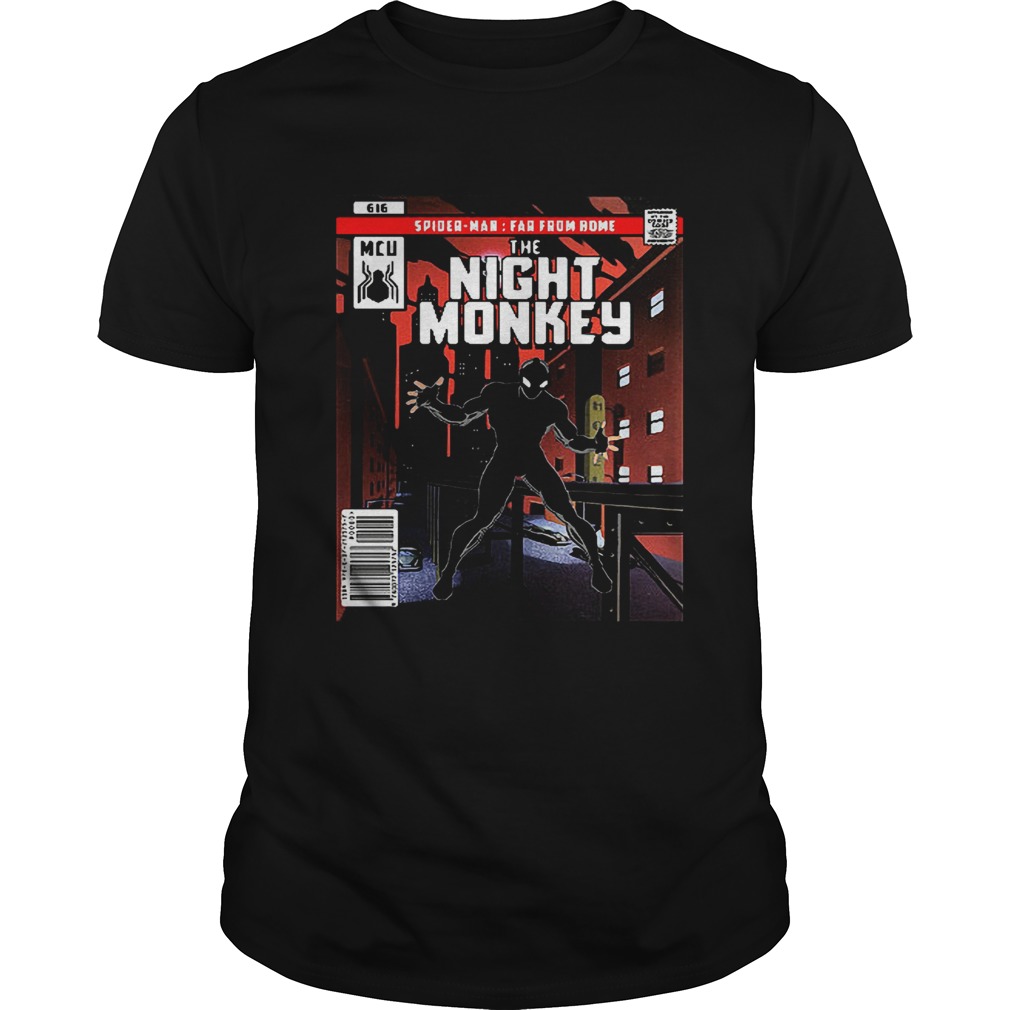 Spiderman far from home the night monkey comics Unisex